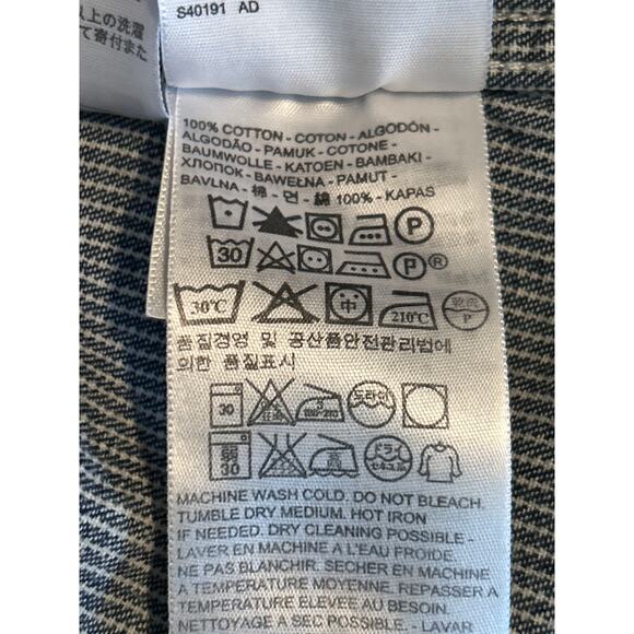 Levi's Engineer Railroad Stripe Cotton Dress - Picture 7 of 7